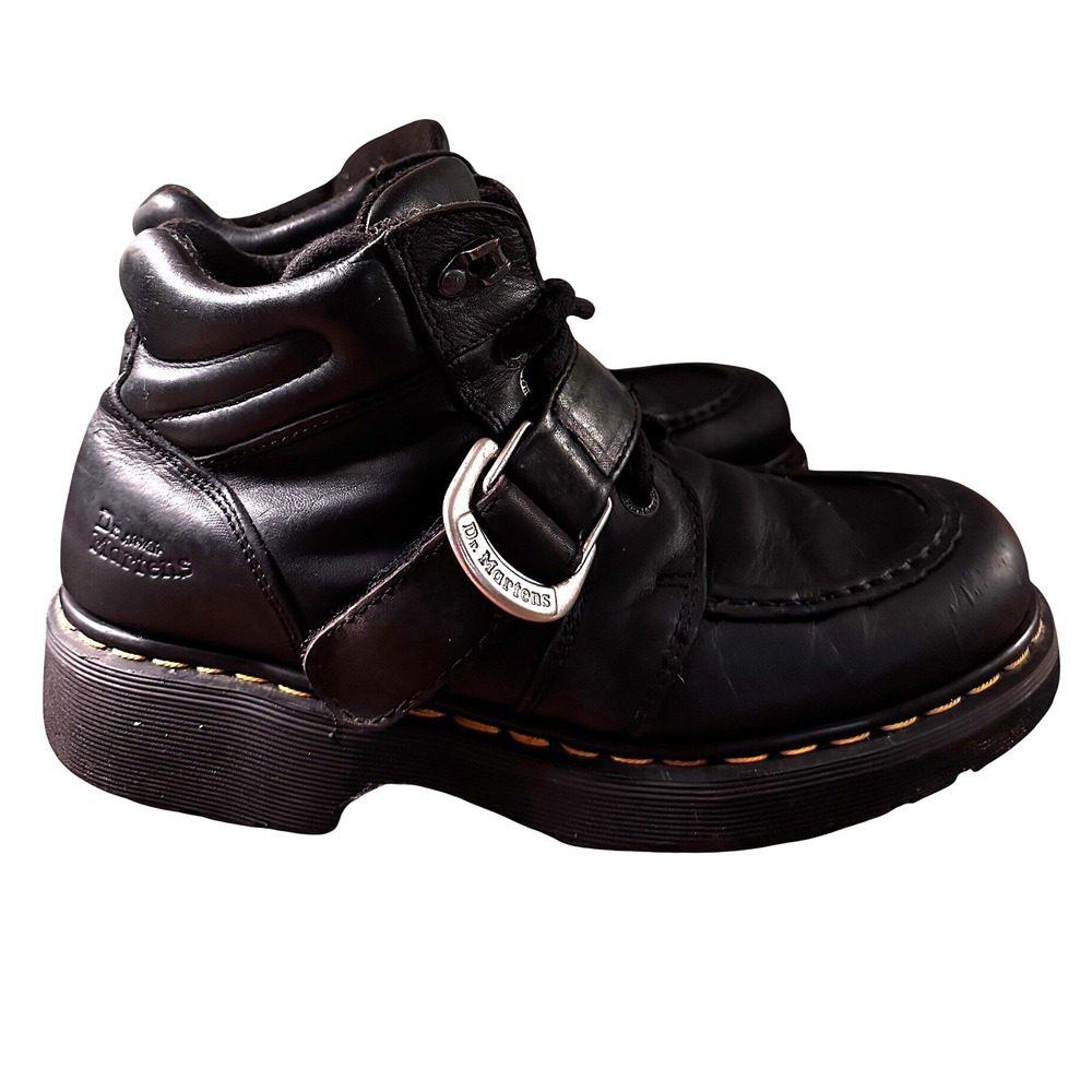 Vintage black Doc Martens boot with Buckle, M10